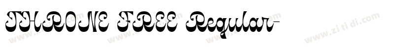 THRONE FREE Regular字体转换 THRONE FREE Regular字体转换